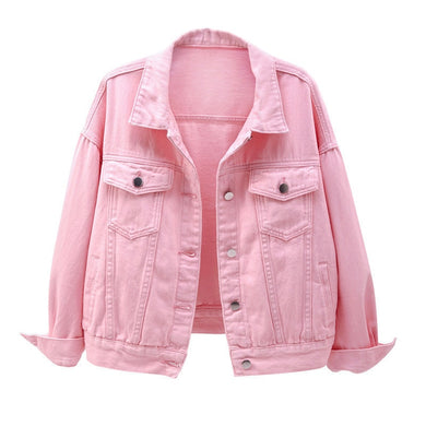 OKXGNZ Women Plus Size Denim Jacket